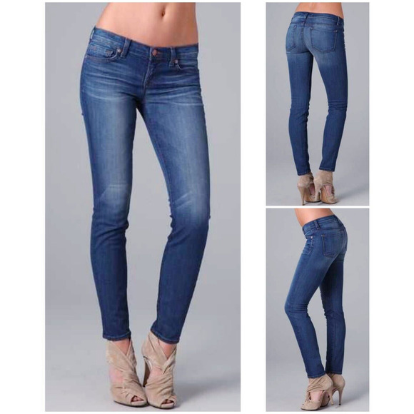 J BRAND "the-skinny" sleek-fit comfortable stretch anthropologie jeans $245 26 - Picture 1 of 10